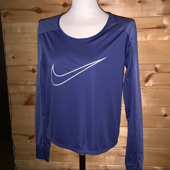 Nike Tops - 3/$15 Purple Nike Crop Top Large